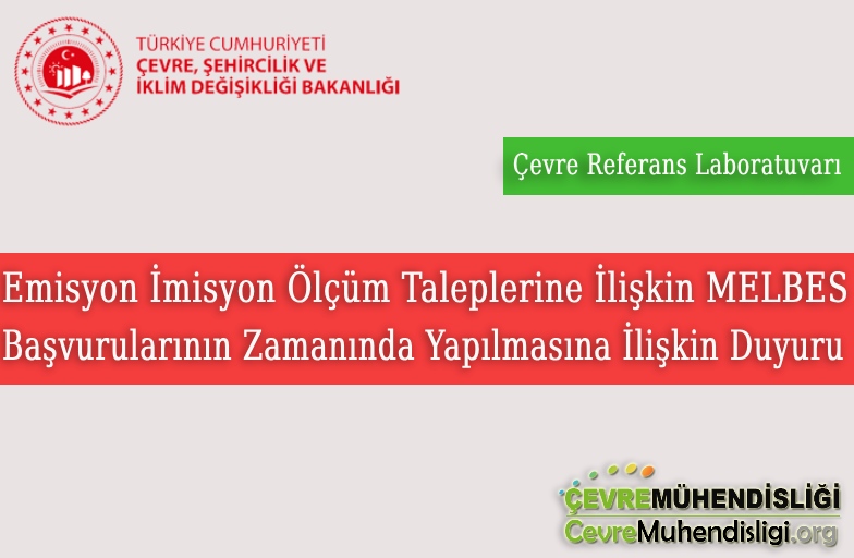 emisyon imisyon olcum taleplerine iliskin duyuru