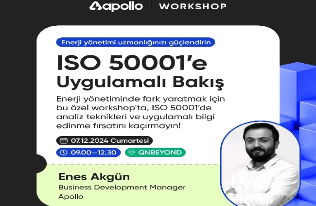 iso 50001 ucretsiz etkinlik