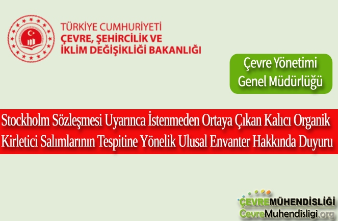 istenmeden ortaya cikan kalici organik kirleticiler