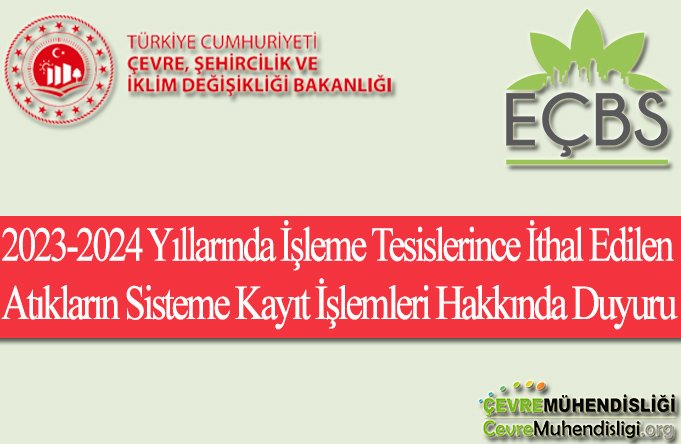 ithal edilen atiklarin sisteme islenmesi