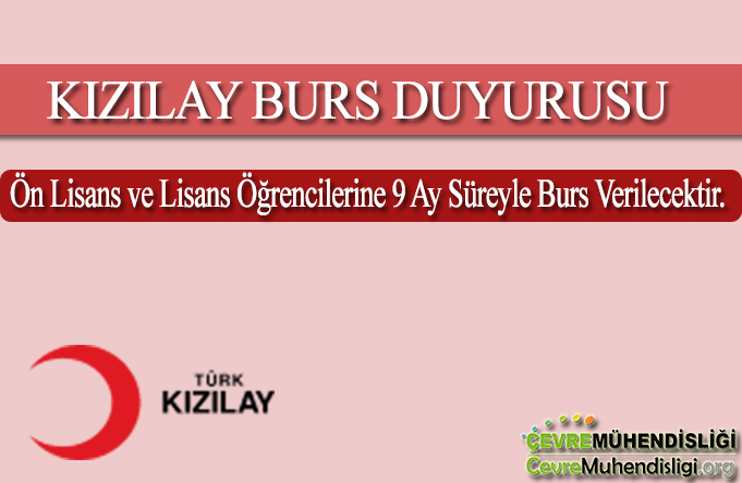 kizilay burs duyurusu