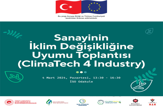 sanayinin iklim degisikligine uyumu