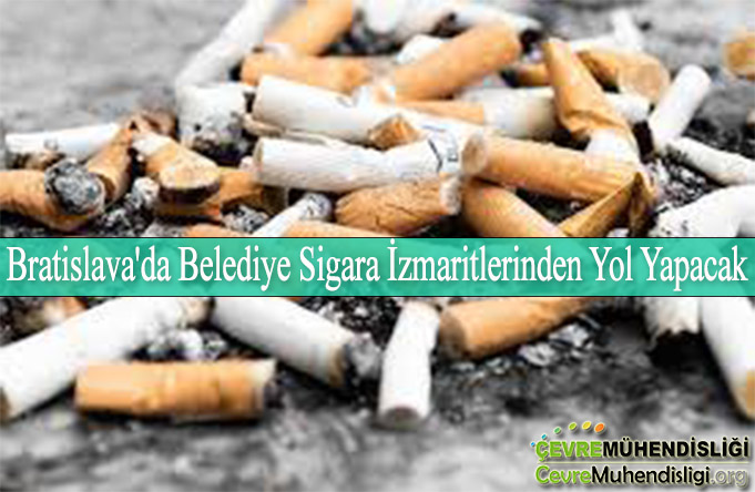 sigara izmaritlerinden yol