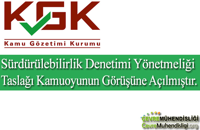 surdurulebilirlik denetimi yonetmeligi taslagi