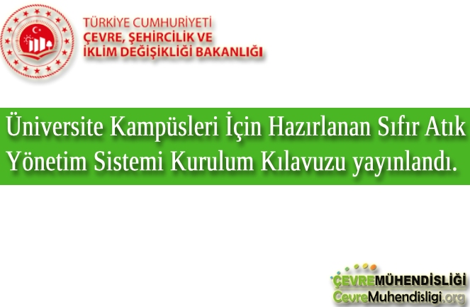 universite sifir atik yonetim sistemi