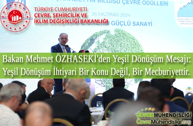 yesil donusum mesaji 2024 son