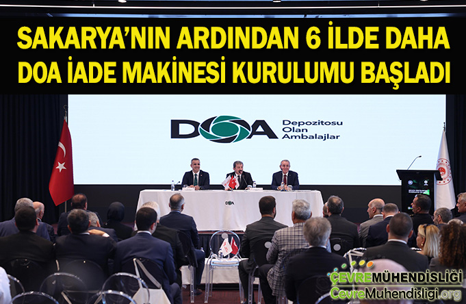 6 bolgedeki pilot illere doa makinesi