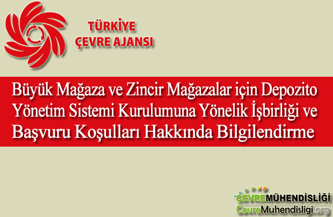 Büyük Mağaza ve Zincir Mağazalar için Depozito Yönetim Sistemi Kurulumuna Yönelik İşbirliği ve Başvuru Koşulları Hakkında Bilgilendirme
