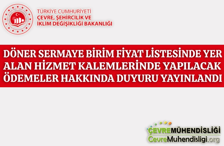 doner sermaye birim fiyat listesi hk duyuru