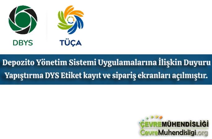 dys etiket kayit siparis