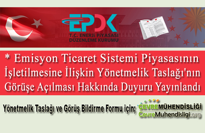 ets piyasasinin isletilmesine iliskin yonetmelik taslagi