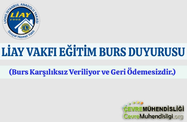 liay vakfi burs duyurusu 2025