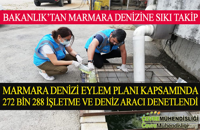 marmara denizi eylem plani kapsaminda denetim