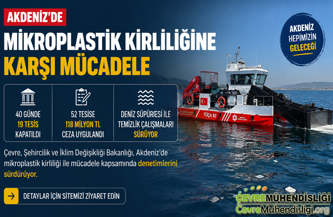 AKDENİZ'DE MİKROPLASTİK KİRLİLİĞİ İLE KAPSAMLI MÜCADELE