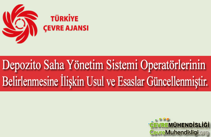 depozito saha yonetim sistemi operatorlerinin belirlenmesi hk