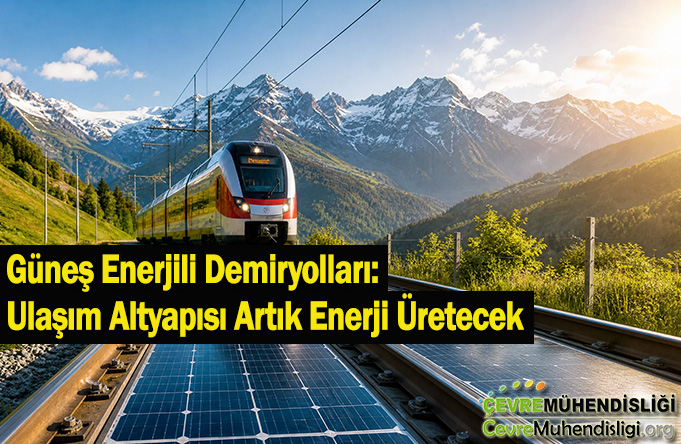 Güneş Enerjili Demiryolları: Ulaşım Altyapısı Artık Enerji Üretecek