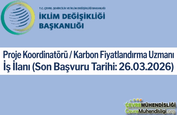 proje koordinatoru karbon fiyatlandirma uzmani 03 2026