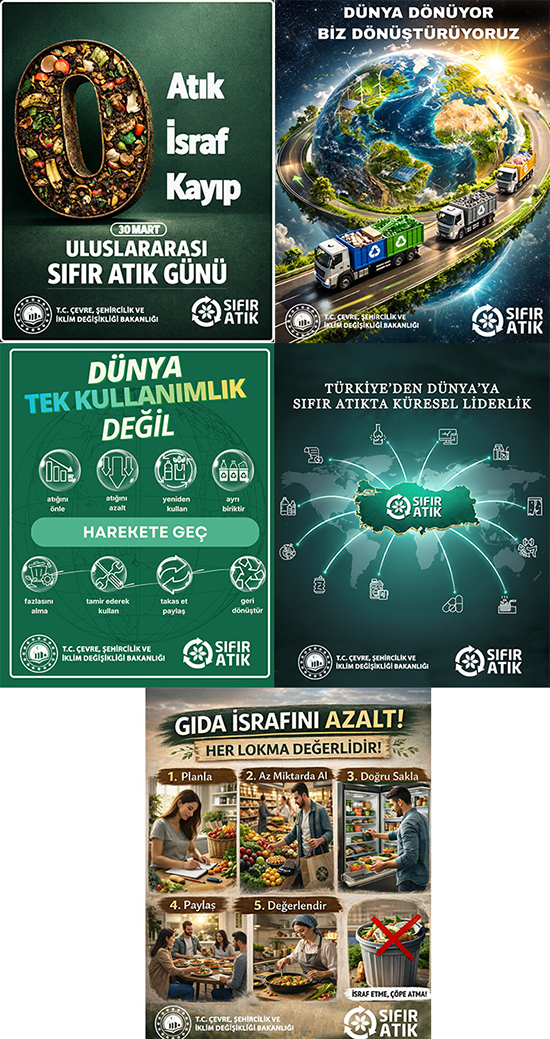 sifir atik temalari mart ayi materyalleri