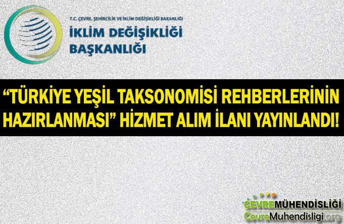 turkiye yesil taksonomisi rehberlerinin hazirlanmasi