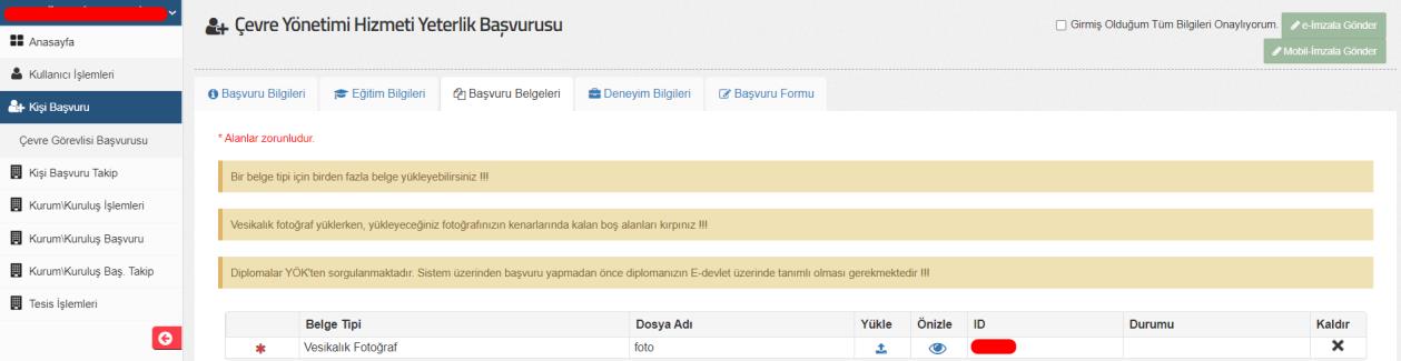 Cevre gorevli basvuru 14