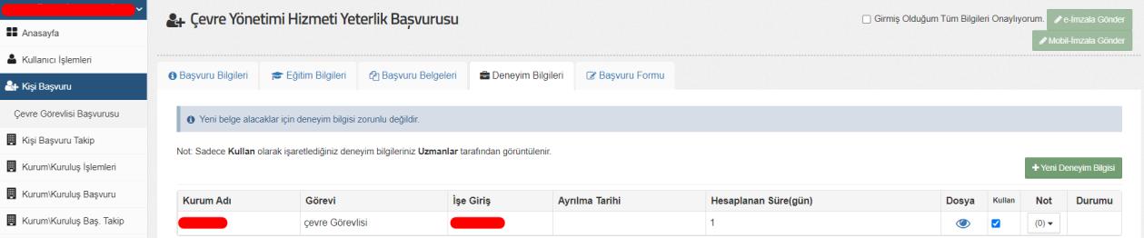 Cevre gorevli basvuru 15